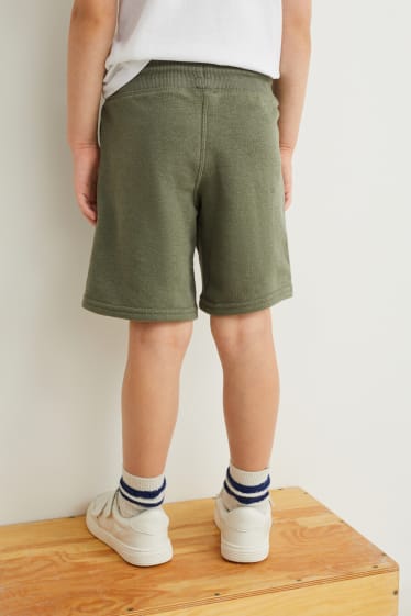 Kinderen: jongens - Set van 3 - shorts - donkerblauw
