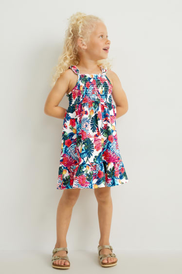 Kinder - Multipack 2er - Kleid - cremeweiss