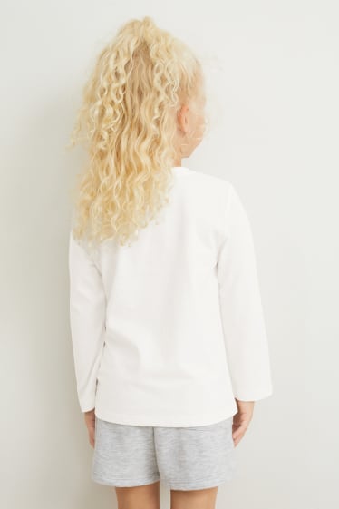 Children Girls - Long sleeve top - cremewhite