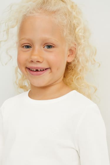 Children Girls - Long sleeve top - cremewhite