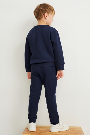 Kinder Jungen - Pokémon - Set - Sweatshirt und Jogginghose - 2 teilig - dunkelblau