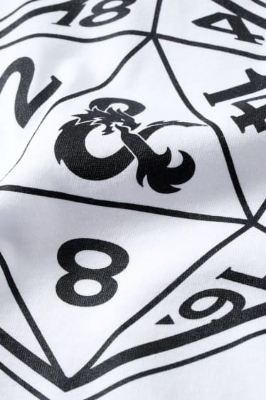 Mężczyźni - T-Shirt - Dungeons & Dragons - biały