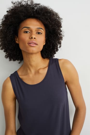 Women - Basic top - dark blue