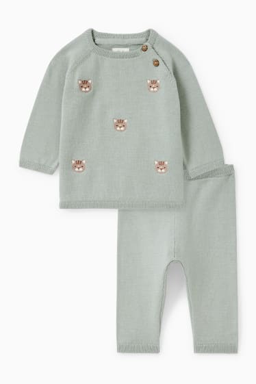 Bébés garçons - Ensemble bébé - 2 pièces - vert menthe