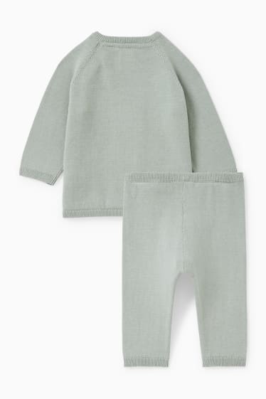 Bébés garçons - Ensemble bébé - 2 pièces - vert menthe