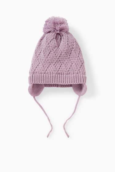 Nadó nena - Gorra per a nadó - violeta clar