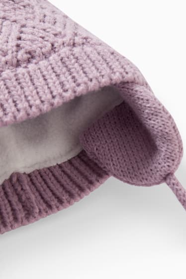 Nadó nena - Gorra per a nadó - violeta clar