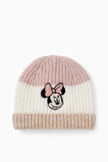 Bébés - Minnie Mouse - bonnet pour bébé - rose