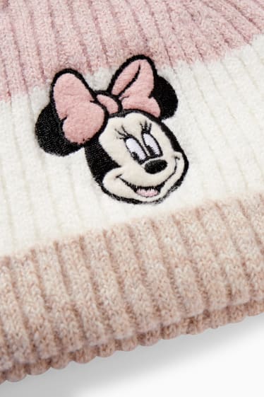 Bébés - Minnie Mouse - bonnet pour bébé - rose