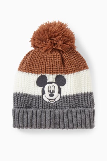 Neonati - Topolino - berretto per neonati - marrone