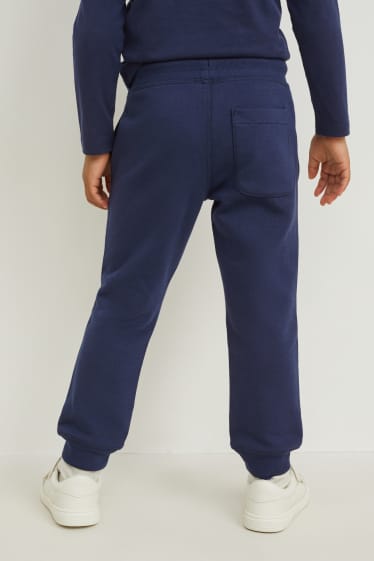 Enfants garçons - Dinosaure - pantalon de jogging - bleu foncé