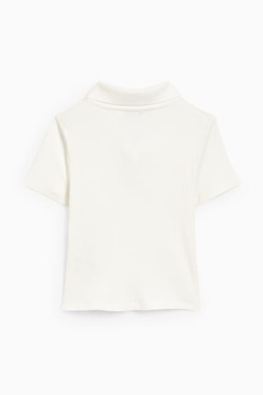 Bambine - Polo - bianco crema