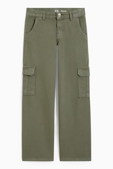 Enfants - Pantalon cargo - vert