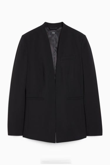 Femmes - Blazer de bureau - cintrée - noir