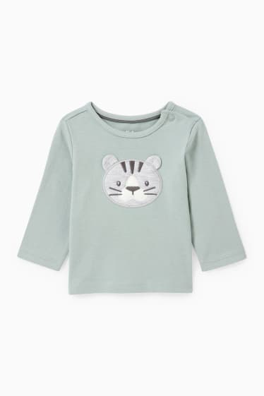 Baby Buben - Baby-Outfit - 3 teilig - grau