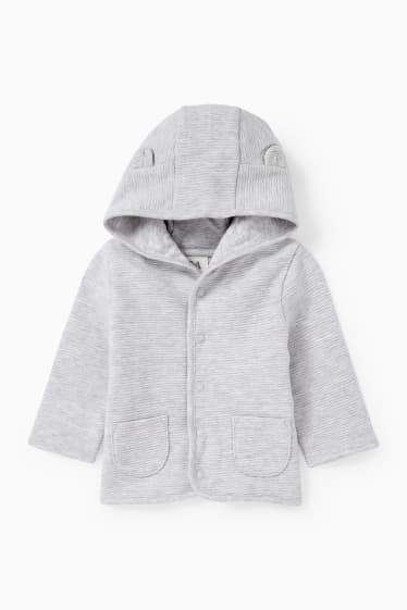 Baby Buben - Baby-Outfit - 3 teilig - grau