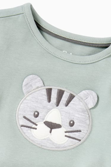 Baby Buben - Baby-Outfit - 3 teilig - grau
