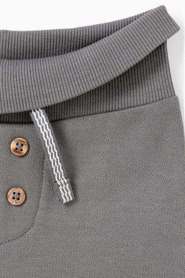 Baby Buben - Baby-Outfit - 3 teilig - grau