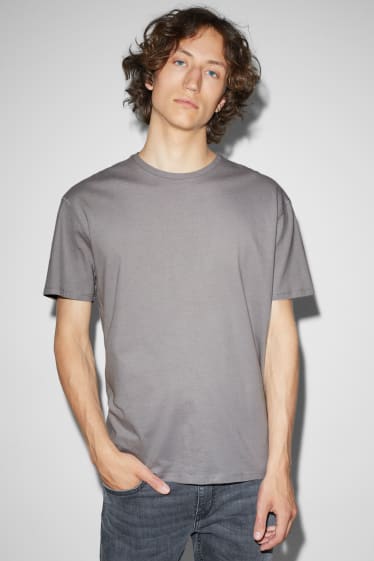 Uomo - T-shirt - grigio melange