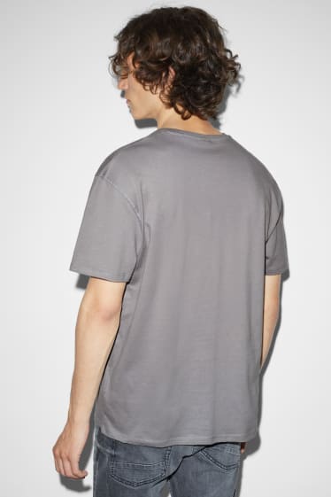 Uomo - T-shirt - grigio melange