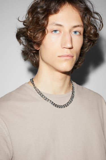 Uomo - T-shirt - beige