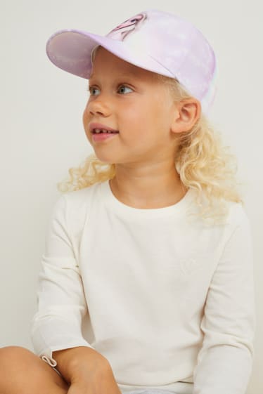 Enfants - La Reine des Neiges - casquette de baseball - violet clair