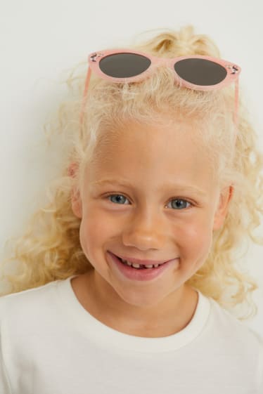 Dzieci - Myszka Minnie - okulary przeciwsłoneczne - jasnoróżowy