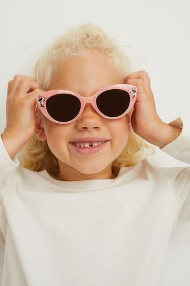 Kinderen: meisjes - Minnie Mouse - zonnebril - roze