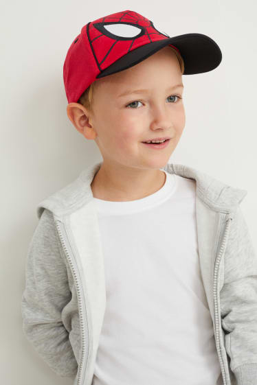 Enfants - Spider-Man - casquette de baseball - rouge