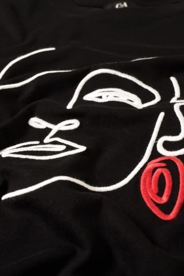 Femei - Tricou - negru