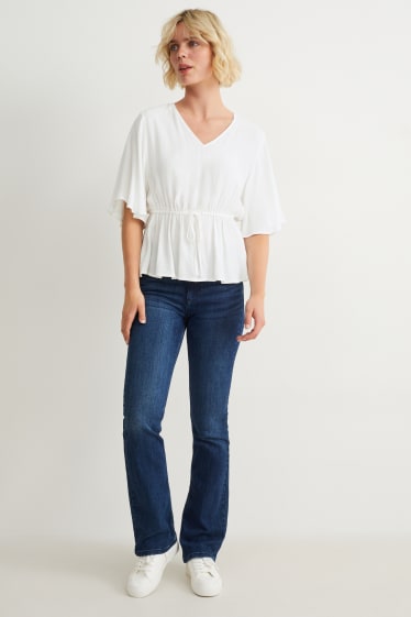 Women - Blouse - white