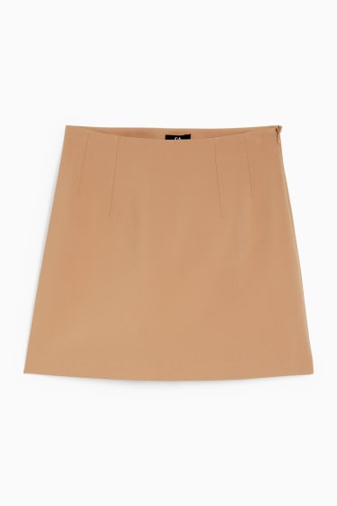 Mujer - Falda pantalón - marrón claro
