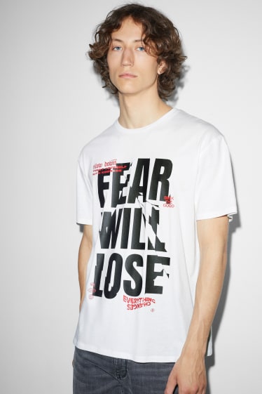 Herren - T-Shirt - weiss