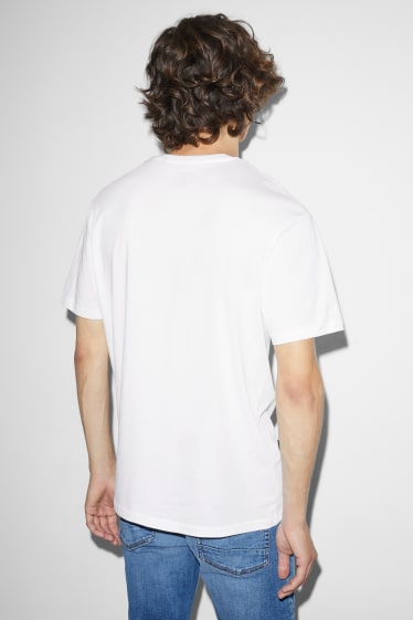 Hommes - T-shirt - Iron Maiden - blanc
