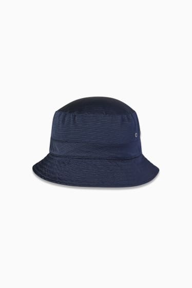 Pánské - Oboustranný klobouk - tmavomodrá