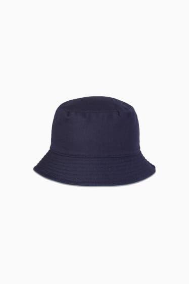 Uomo - Cappello reversibile - petrolio