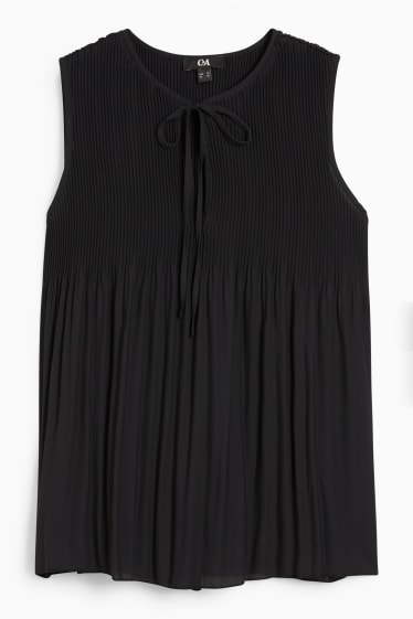 Donna - Blusa in chiffon - nero