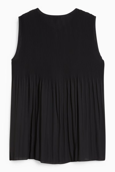Donna - Blusa in chiffon - nero