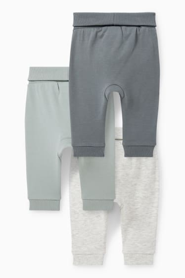 Nadó nen - Paquet de 3 - pantalons de xandall per a nadó - verd menta
