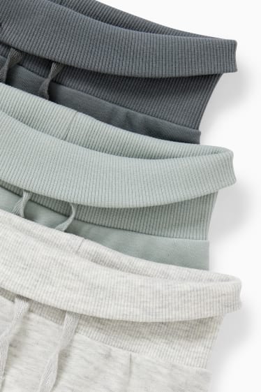 Nadó nen - Paquet de 3 - pantalons de xandall per a nadó - verd menta