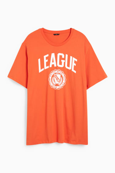 Hommes - T-shirt - orange foncé