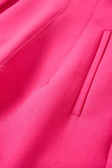 Donna - Bermuda - vita alta - fucsia
