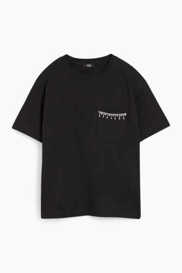 Damen - T-Shirt - schwarz