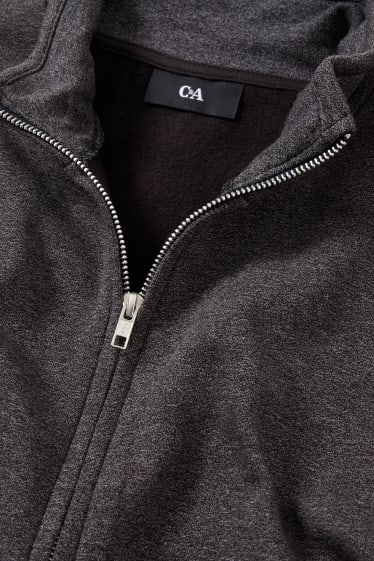 Men - Zip-through sweatshirt - gray-melange