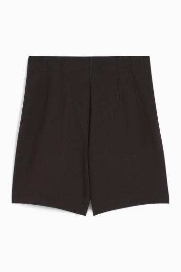 Femmes - Bermuda - high waist - noir