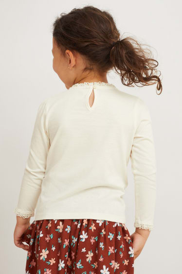 Bambine - Maglia a maniche lunghe - fucsia