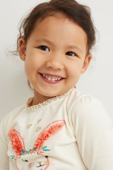 Bambine - Maglia a maniche lunghe - fucsia