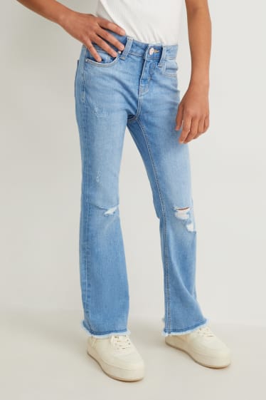 Bambini - Flared jeans - LYCRA® - jeans azzurro