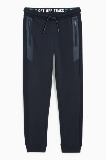 Enfants garçons - Pantalon de jogging - bleu foncé