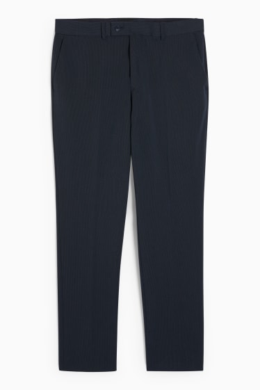 Home - Pantalons combinables - regular fit - Flex - Stretch - Mix & Match - blau fosc